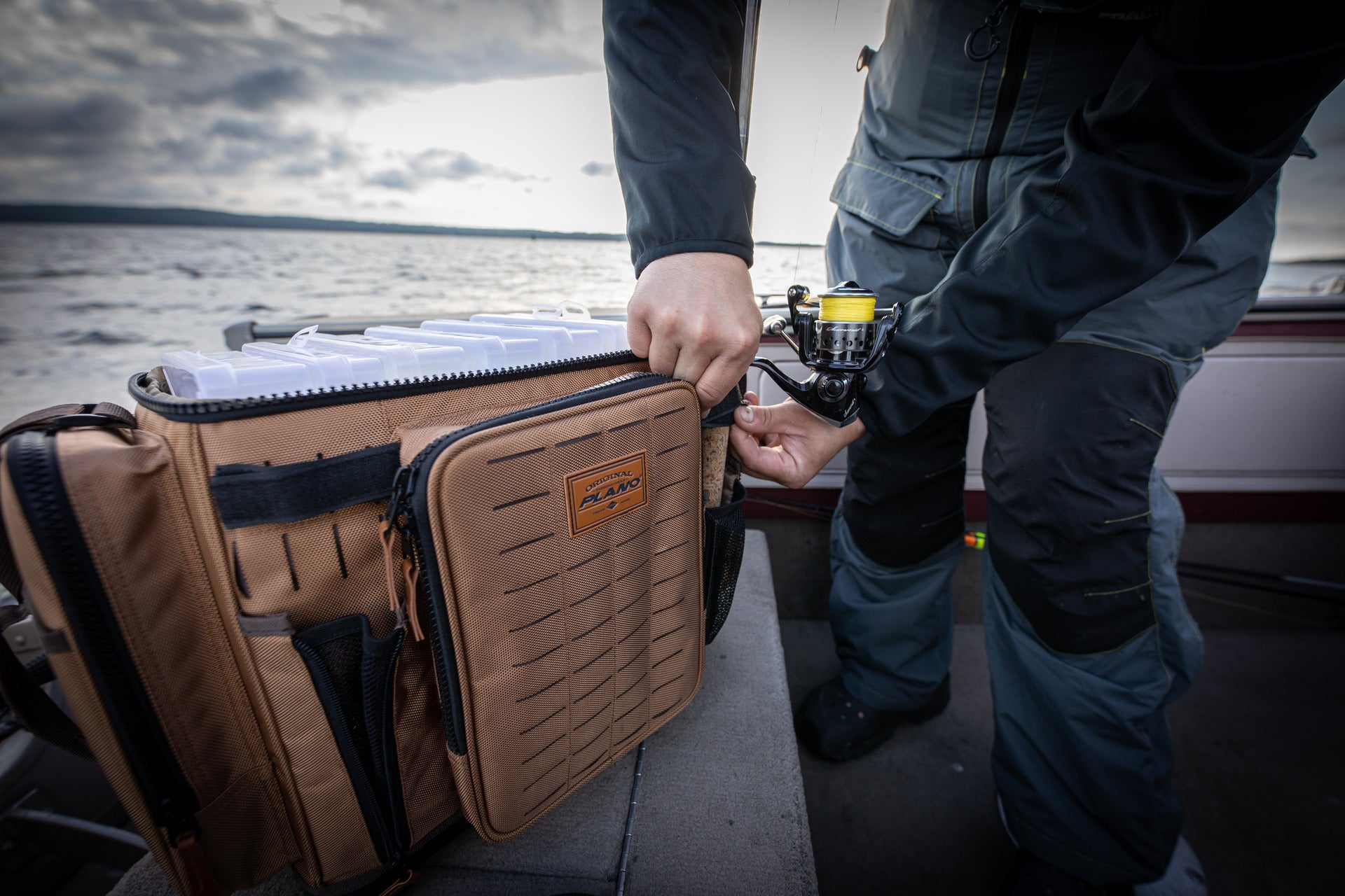 Guide Series Tackle Bag XL LS On Boat | Plano®