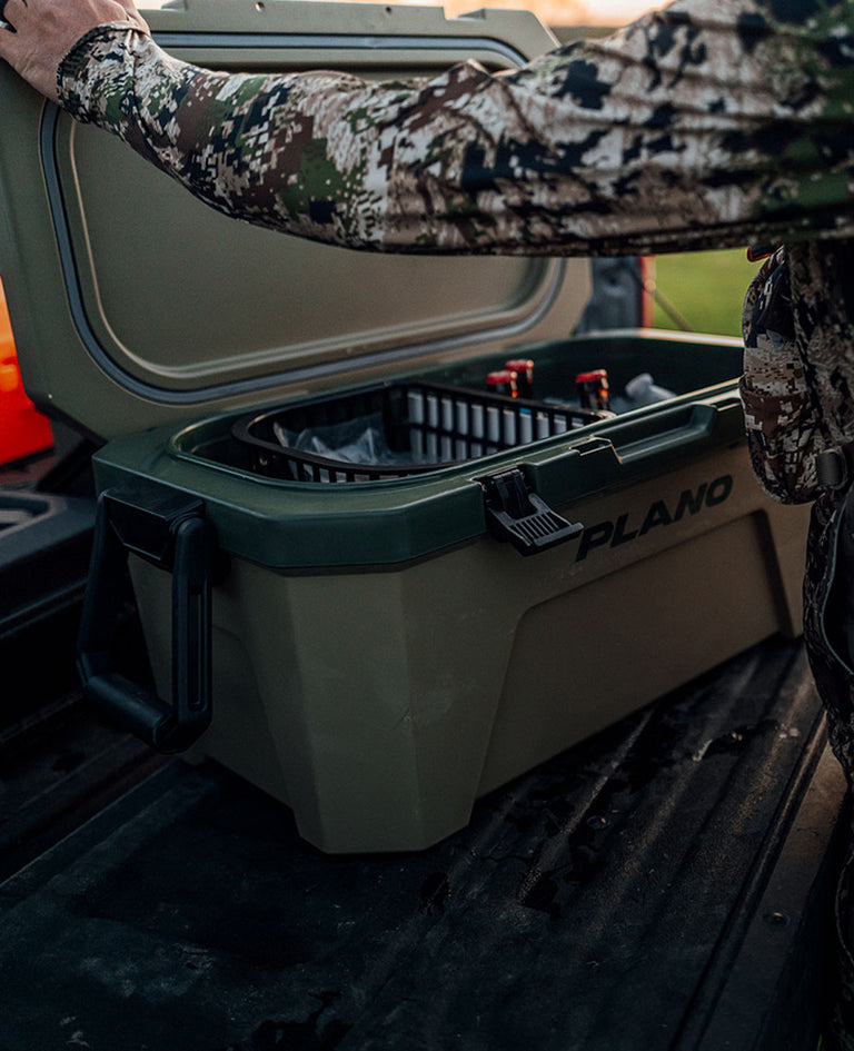 image of open plano frost cooler