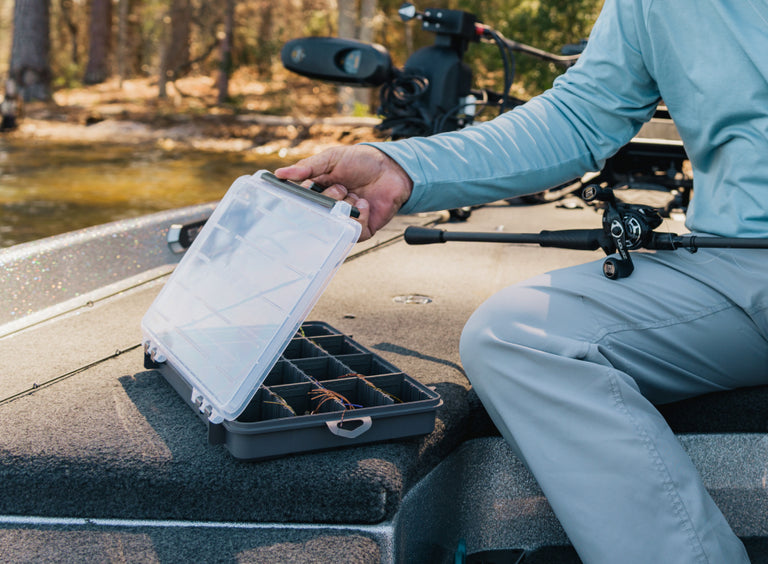 Next-Gen Stow LS Open on Boat |Plano®
